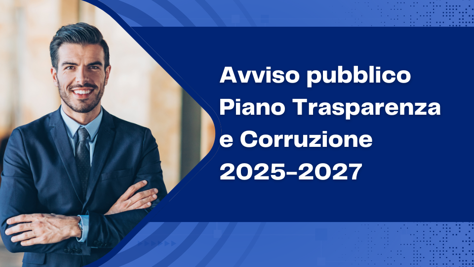 Avviso pubblico: Piano Trasparenza e Corruzione SFIRS 2025-2027