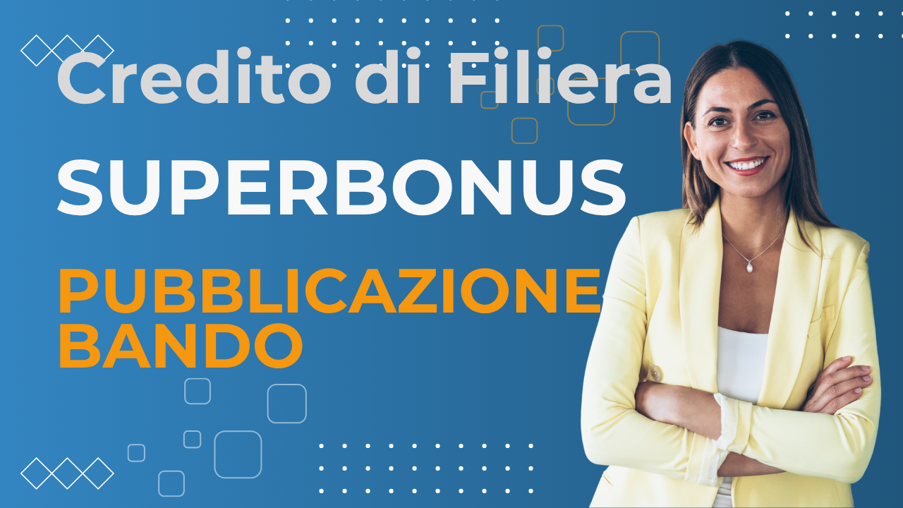 Pubblicazione Bando SuperBonus