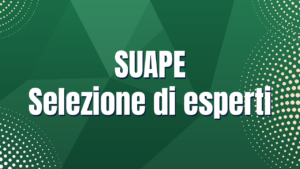 Avviso pubblico per la selezione di esperti